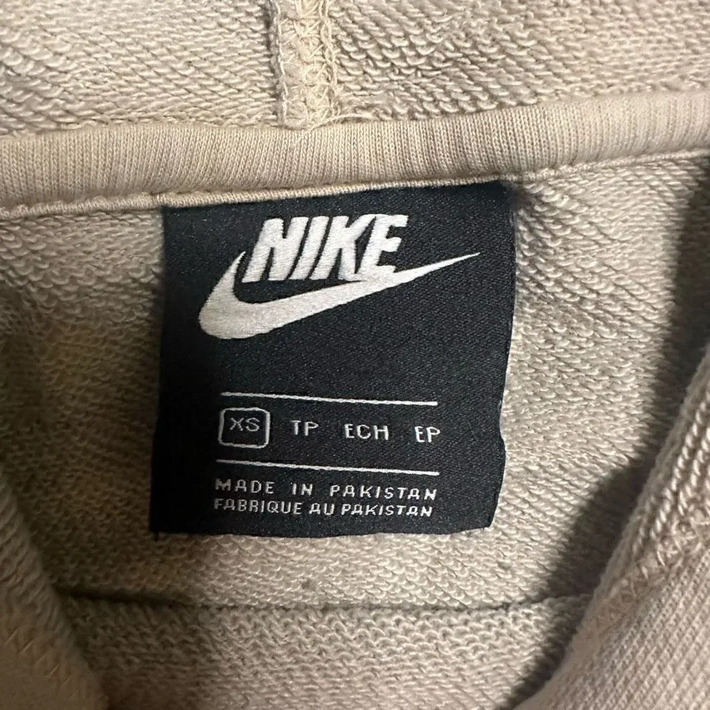 Nike cropped tie dye hoodie xs